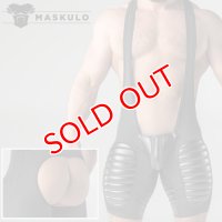 Maskulo【マスクロ】シングレット 太ももパッド Armored Oバック