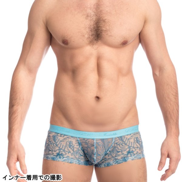 画像2: L'Homme Invisible【ロームアンヴィジーブル】 ボクサーパンツ メンズ下着 ローライズボクサー Icy Tropics