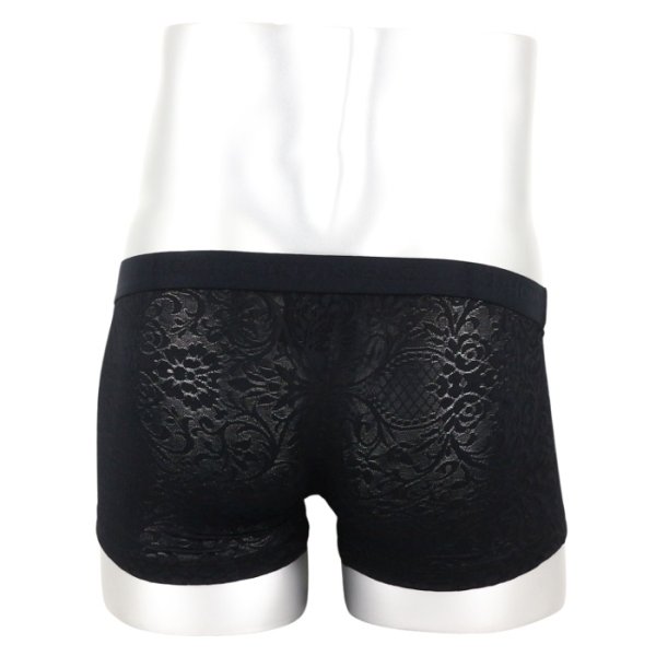 画像5: L'Homme Invisible【ロームアンヴィジーブル】 ローライズボクサーパンツ メンズ下着 Imperial レース メッシュ ボクサー 男性下着