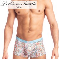 L'Homme Invisible【ロームアンヴィジーブル】 ローライズボクサーパンツ メンズ下着 Lit de Fleurs ボクサー