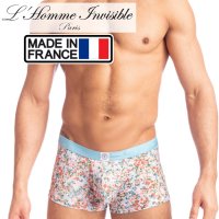 L'Homme Invisible【ロームアンヴィジーブル】 ローライズボクサーパンツ メンズ下着 Lit de Fleurs ボクサー