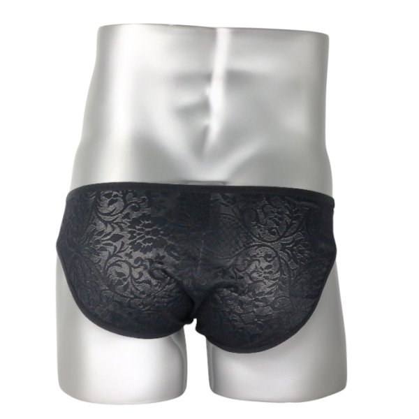 画像5: Homme Invisible【ロームアンヴィジーブル】 ブリーフ メンズビキニ Imperial レース メッシュ ビキニブリーフ 男性下着