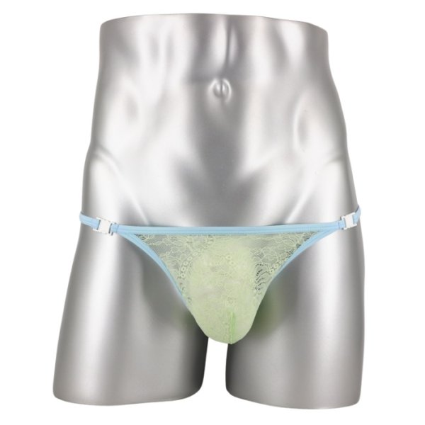 画像3: L'Homme Invisible【ロームアンヴィジーブル】 メンズTバック 男性用Tバック 男性Gストリング G-string Anis Vitamine レース メッシュ Tバック 男性下着