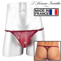 L'Homme Invisible【ロームアンヴィジーブル】男性用Tバック メンズTバック Gストリング Charlemagne Red