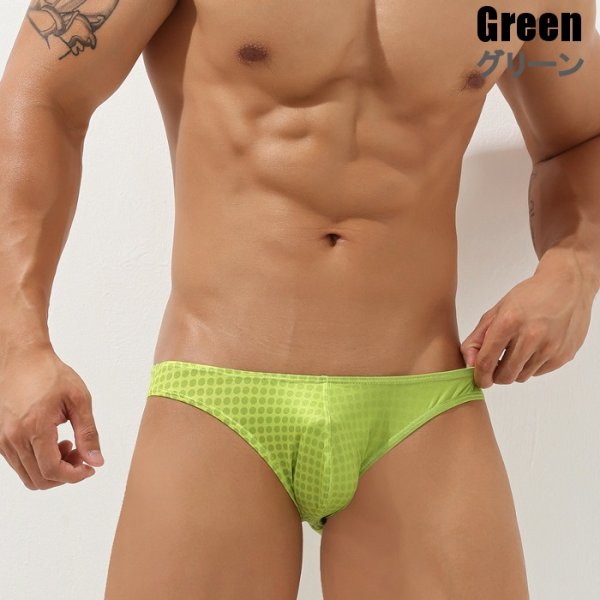 画像6: メンズビキニ ビキニブリーフ ローライズ プリント アメカジ 速乾 ビキニ男性下着セビン Seobean