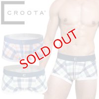【クルータ】ローライズボクサーパンツTARTAN CRISS CROSS ボクサー