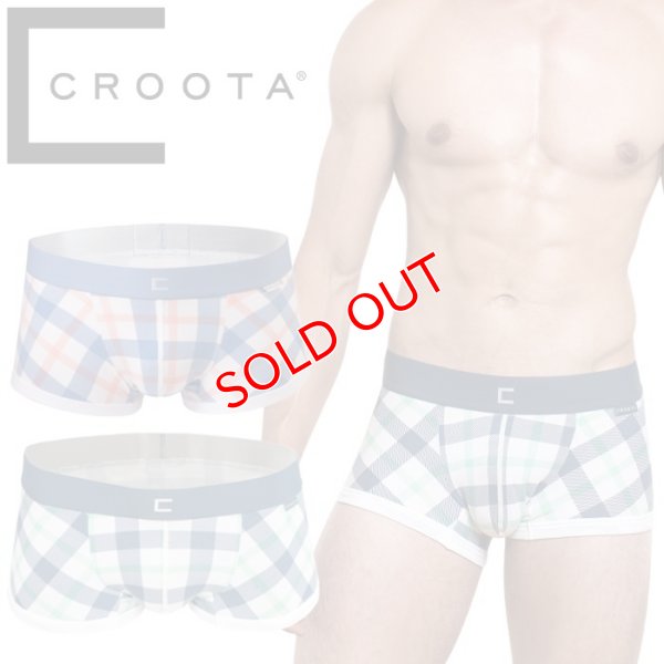 画像1: 【クルータ】ローライズボクサーパンツTARTAN CRISS CROSS ボクサー