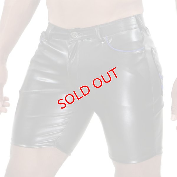 画像6: TOF Paris【TOFパリ】メンズ 合皮レザー風ハーフパンツ ハーパン TOF Paris GLADIATOR SHORT