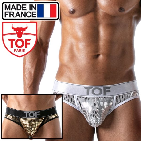 画像1: TOF Paris【TOFパリ】ジョックストラップ メンズ ジョック ケツ割れ ケツワレ STAR JOCKBRIEFS 男性下着