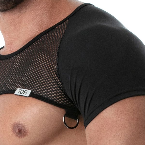 画像14: TOF Paris【TOFパリ】メンズ メッシュハーネス タンクトップ ハーフトップTOF Paris CIRCUIT