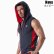 画像9: TOF Paris【TOFパリ】メンズ フート付きスウェット ノースリーブ スポーツウェア カジュアルウェア ZIPPED SLEEVELESS HOODIE