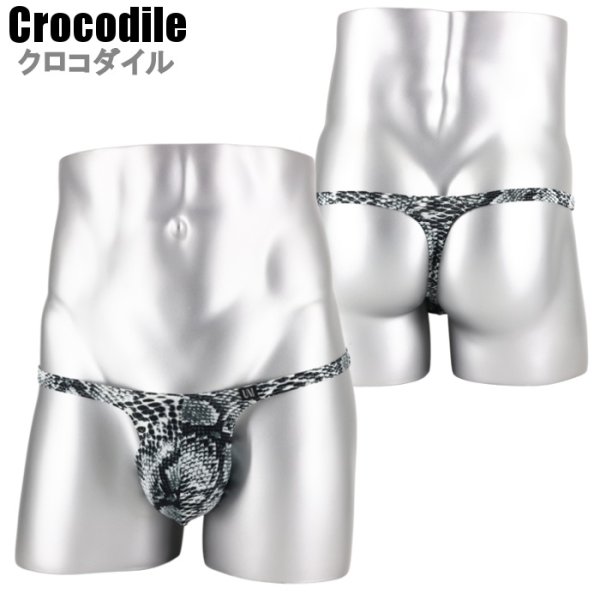 画像4: U.M. 男性下着 メンズTバック 極小アニマル柄Tバック Under Moon/アンダームーン