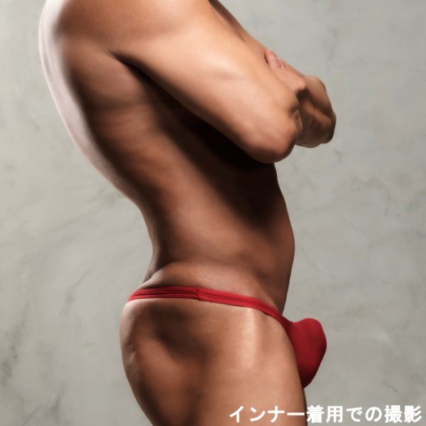 画像6: U.M. 男性下着 メンズTバック 極小メッシュ シースルー 上向き収納 極小Tバック Under Moon/アンダームーン