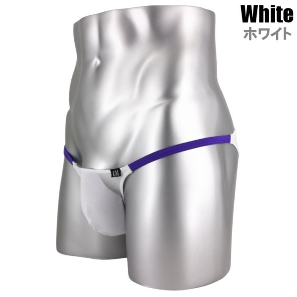 画像18: U.M. ツートンカラー メンズ極小ビキニ Under Moon/アンダームーン ウルトラローライズ男性下着