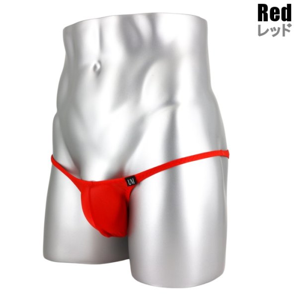 画像12: U.M. メンズビキニ ハーフバック 極小ビキニ アニマル柄 Under Moon/アンダームーン シースルー男性下着