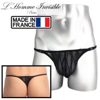 L'Homme Invisible【ロームアンヴィジーブル】男性用Tバック メンズTバック GストリングFlamme Noire Ｔバック