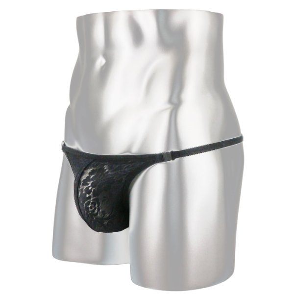 画像3: L'Homme Invisible【ロームアンヴィジーブル】男性用Tバック メンズTバック Gストリング Imperial レース メッシュTバック男性下着