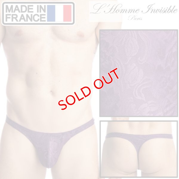 画像1: L'Homme Invisible【ロームアンヴィジーブル】男性用Tバック メンズTバック Gストリング Heliotrope Ｔバック 男性下着