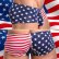 画像6: 【ウォーシャン】USA アメリカ国旗 ローライズボクサーパンツ