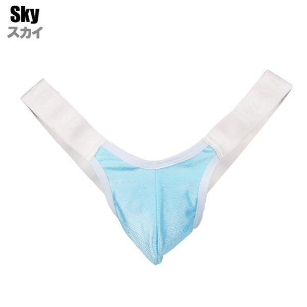 画像9: Woxuan【ウォーシャン】ジョックストラップ メンズ Tバック Yバック 2ウェイ ケツ割れ ケツワレ