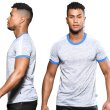 画像2: Andrew Christian【アンドリュークリスチャン】 Athletic Burnout Raglan Tシャツ スポーツウェア ジムウェア (2)