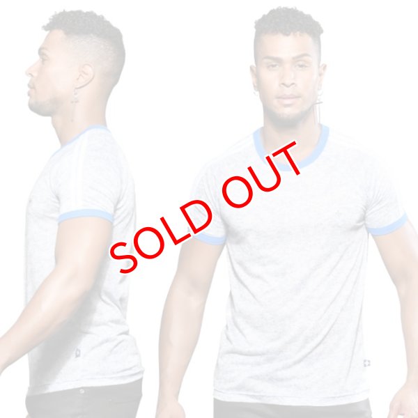 画像2: Andrew Christian【アンドリュークリスチャン】 Athletic Burnout Raglan Tシャツ スポーツウェア ジムウェア (2)