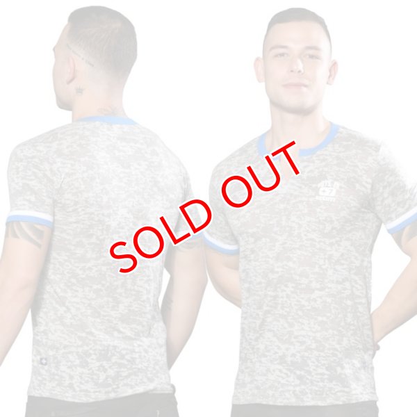 画像2: Andrew Christian【アンドリュークリスチャン】 Phys. Ed. Varsity Burnout Tシャツ スポーツウェア ジムウェア (2)