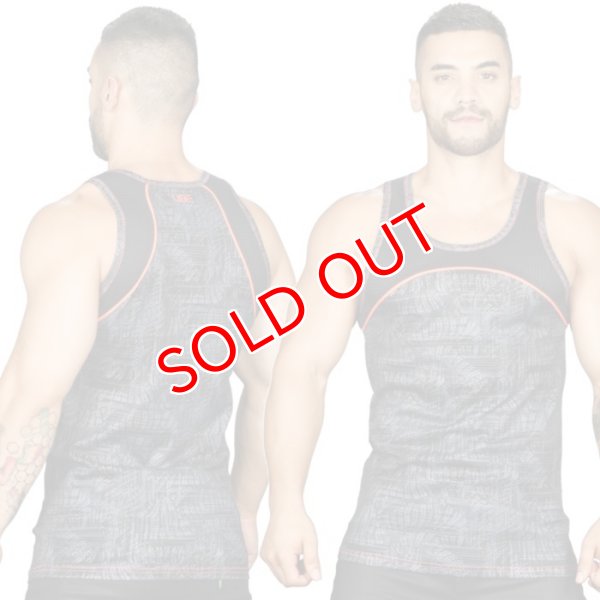 画像2: 【アンドリュークリスチャン】Vibe Reaction メッシュ タンクトップ (2)