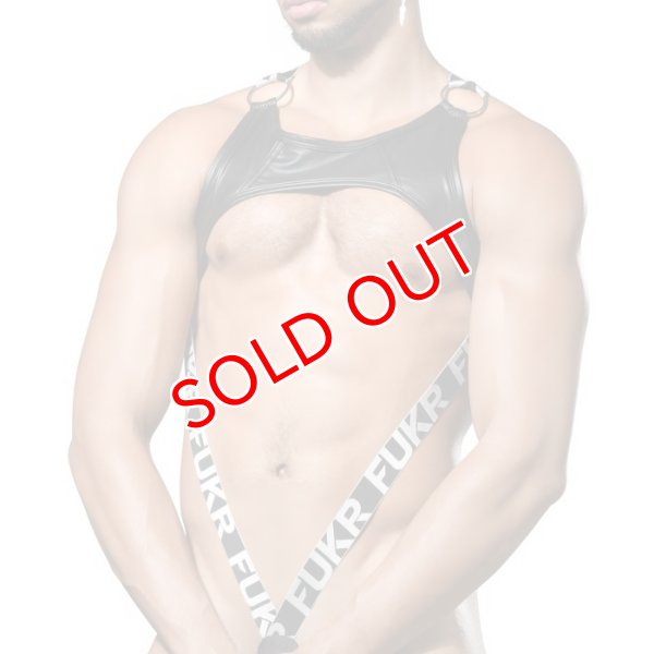 画像2: Andrew Christian【アンドリュークリスチャン】シングレット ハーネス 一体型ボディスーツ Cリング付き アンクリ FUKR C-Ring ハーネス (2)