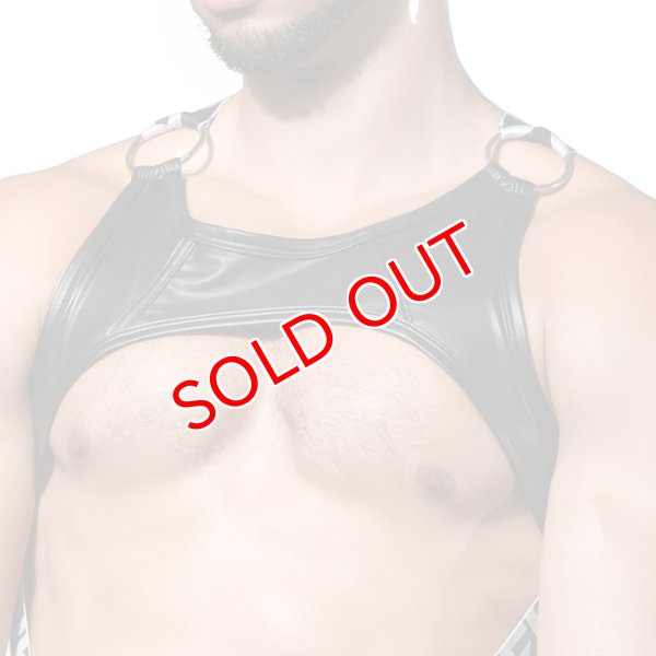 画像6: Andrew Christian【アンドリュークリスチャン】シングレット ハーネス 一体型ボディスーツ Cリング付き アンクリ FUKR C-Ring ハーネス (6)