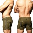 画像6: Andrew Christian【アンドリュークリスチャン】ショートパンツ ハーフパンツ アメカジ ミリタリー ショーツ  アンクリ Capsule Army Shorts 男性用 (6)