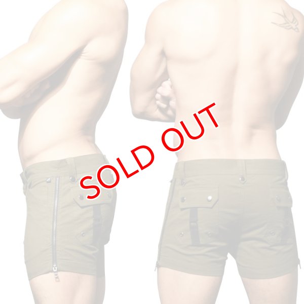 画像6: Andrew Christian【アンドリュークリスチャン】ショートパンツ ハーフパンツ アメカジ ミリタリー ショーツ  アンクリ Capsule Army Shorts 男性用 (6)