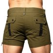 画像7: Andrew Christian【アンドリュークリスチャン】ショートパンツ ハーフパンツ アメカジ ミリタリー ショーツ  アンクリ Capsule Army Shorts 男性用 (7)