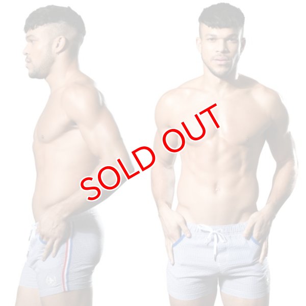 画像2: Andrew Christian【アンドリュークリスチャン】 メンズ水着 海パン ブランド ショート丈 スイムショーツ HAMPTONS Swim Shorts (2)