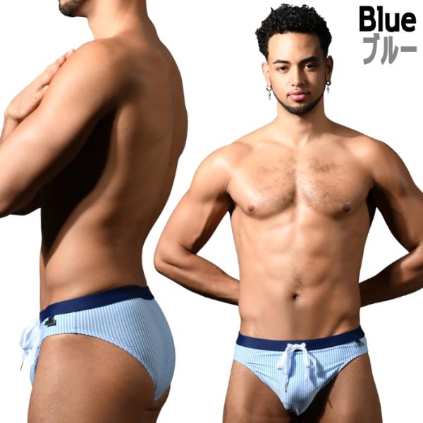 画像2: Andrew Christian【アンドリュークリスチャン】メンズ男性水着 ビキニ水着 ブーメラン水着 ビキニスイムウエア Hamptons (2)