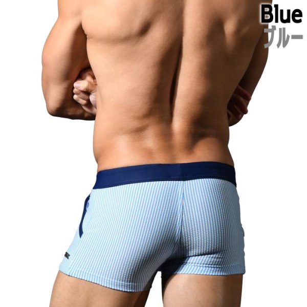 画像5: Andrew Christian【アンドリュークリスチャン】海パン メンズ男性水着 ボクサー ショート丈 トランクス Hamptons スイムショーツ (5)