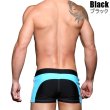 画像4: Andrew Christian【アンドリュークリスチャン】メンズ水着 海パン ブランド ショート丈 スイムショーツ Phys. Ed. Varsity Zipper Pocket Trunk (4)