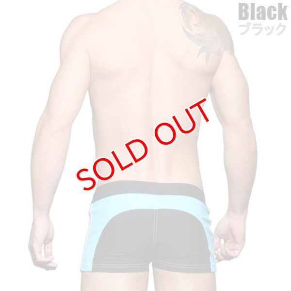 画像4: Andrew Christian【アンドリュークリスチャン】メンズ水着 海パン ブランド ショート丈 スイムショーツ Phys. Ed. Varsity Zipper Pocket Trunk (4)