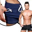 画像12: Andrew Christian【アンドリュークリスチャン】メンズ水着 海パン ブランド ショート丈 スイムショーツ Phys. Ed. Varsity Zipper Pocket Trunk (12)