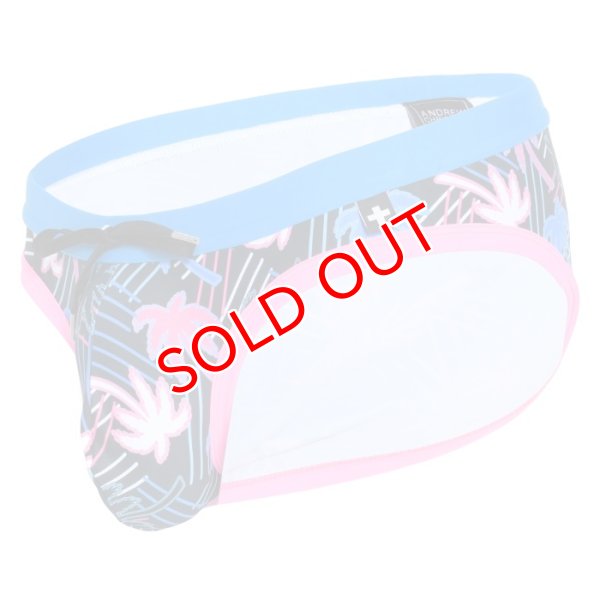 画像6: 【アンドリュークリスチャン】男性水着 ブーメラン ビキニ 競泳パンツ Neon Palms Bikini (6)