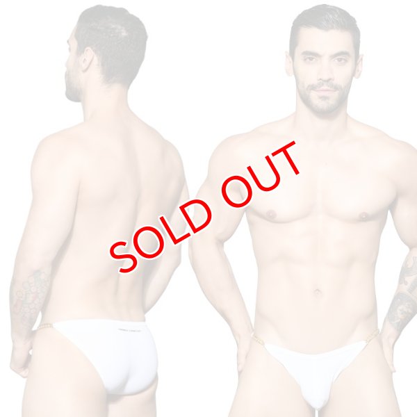 画像2: Andrew Christian【アンドリュークリスチャン】  男性水着 ブーメラン ビキニ 競泳パンツSnakeskin Bikini Almost Naked (2)