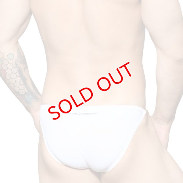 画像5: Andrew Christian【アンドリュークリスチャン】  男性水着 ブーメラン ビキニ 競泳パンツSnakeskin Bikini Almost Naked (5)