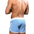 画像5: Andrew Christian【アンドリュークリスチャン】メンズ水着 海パン ブランド ショート丈 スイムショーツ Waves Swim Shorts (5)