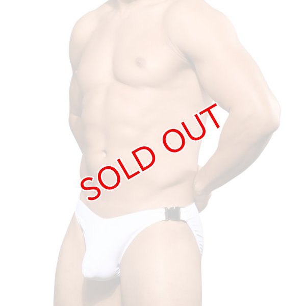 画像4: Andrew Christian【アンドリュークリスチャン】  男性水着 ブーメラン ビキニ 競泳パンツUNLEASHED Buckle Bikini (4)