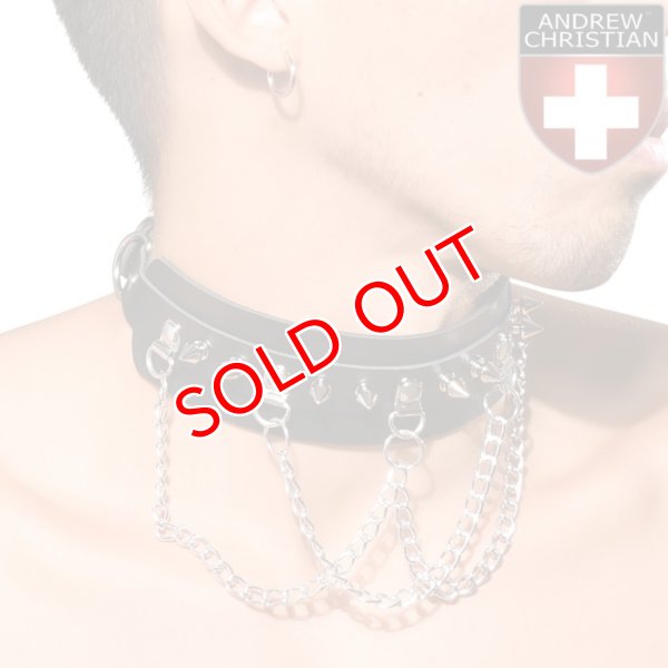 画像1: Andrew Christian【アンドリュークリスチャン】 首輪 チョーカー  アクセサリー チェーン チョーカー CHAIN CHOKER (1)