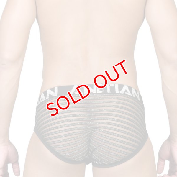 画像3: 【アンドリュークリスチャン】Glitter Almost Naked メッシュ シースルー ブリーフ (3)