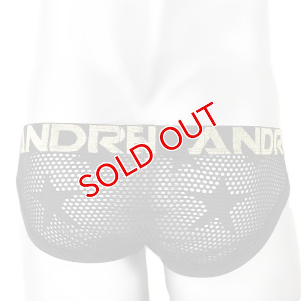 画像4: 【アンドリュークリスチャン】Star メッシュ Almost Nakedビキニブリーフ (4)