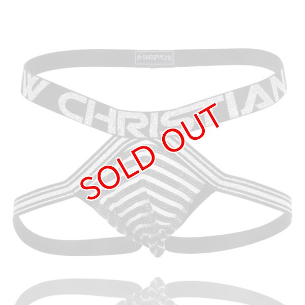 画像6: 【アンドリュークリスチャン】Glitter Jumper Almost Nakedメッシュ シースルー ジョックストラップ (6)