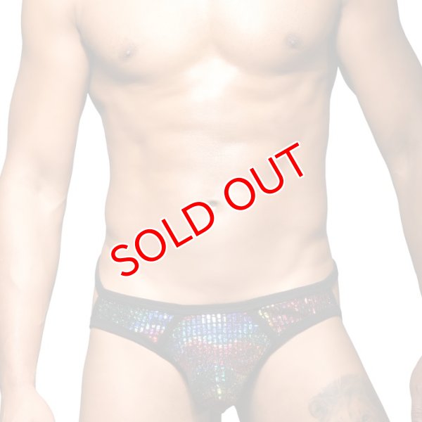 画像5: Andrew Christian【アンドリュークリスチャン】 Disco Camo Strap Jock Almost Naked ジョックストラップ (5)