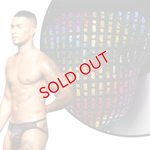 画像6: Andrew Christian【アンドリュークリスチャン】 Disco Camo Strap Jock Almost Naked ジョックストラップ (6)